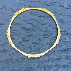 Elegant Gold Bangle Bracelet